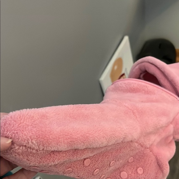 Cozy Pink Hoodie-Footie by Pajamagrams - Picture 8 of 9